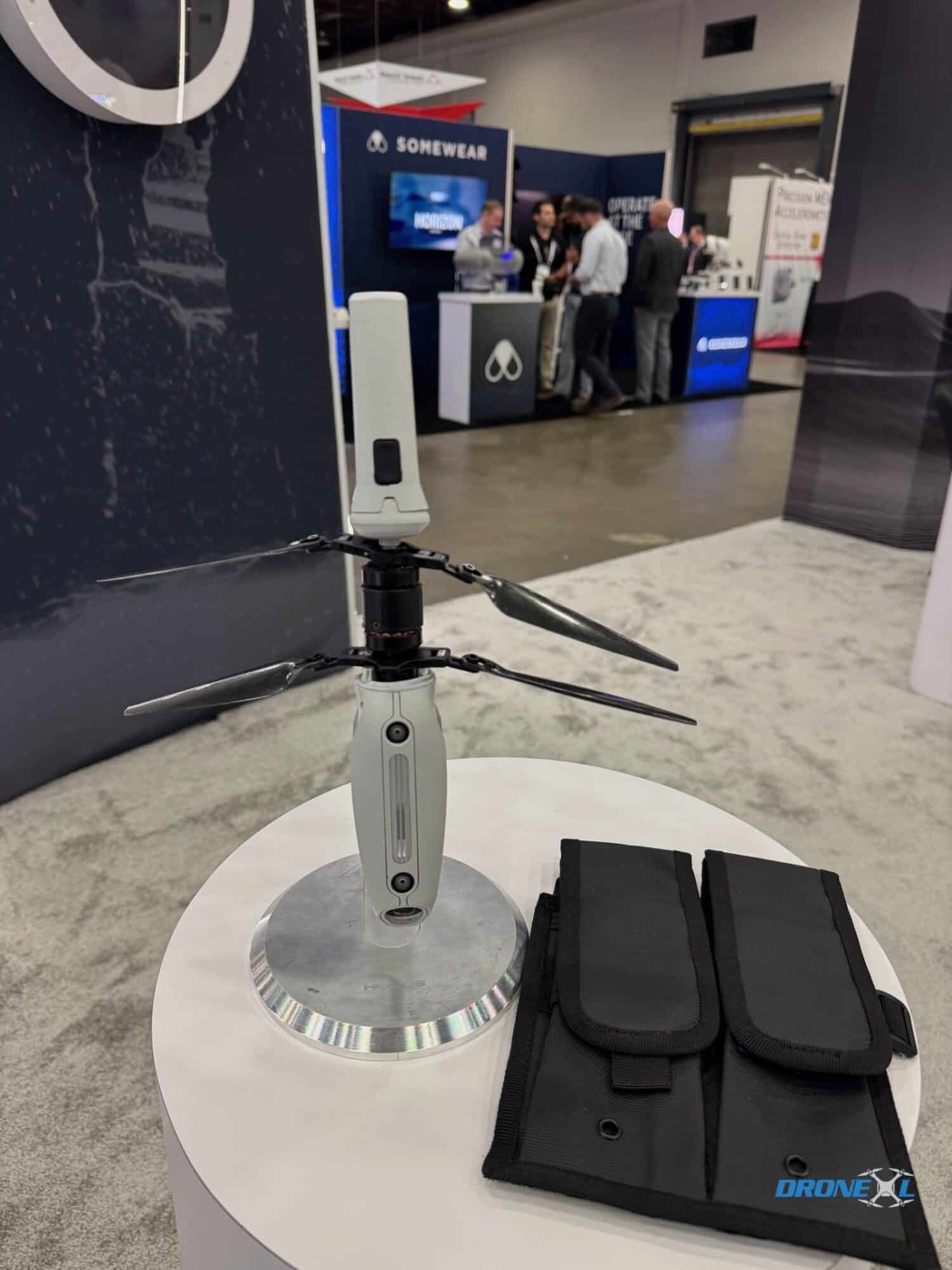 Robinson Unmanned Demos Spirit At XPONENTIAL Detroit; Helius Pocket Drone Still A Prototype, Production Pushed To Mid-To-Late Summer 2026