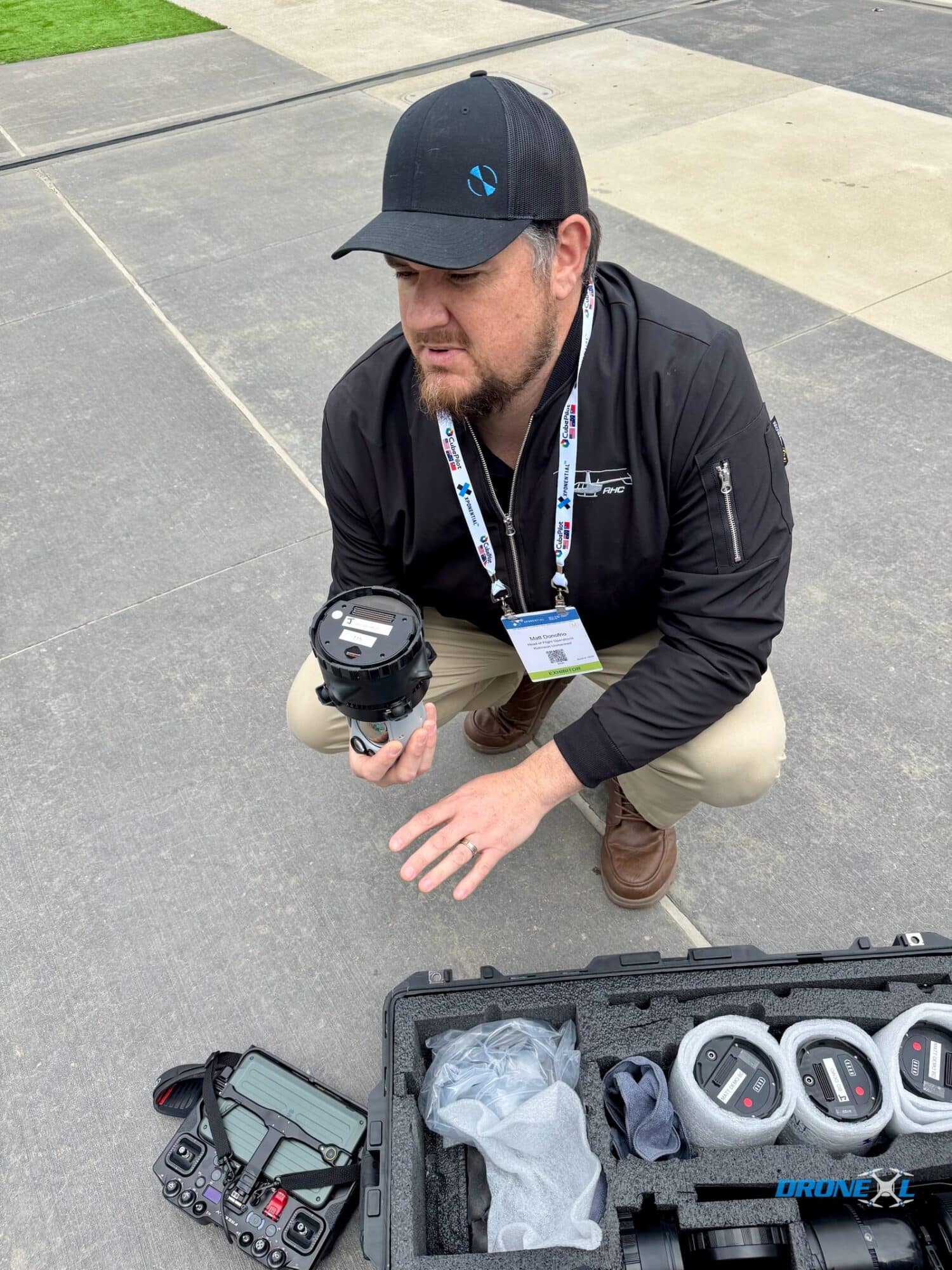 Robinson Unmanned Demos Spirit At XPONENTIAL Detroit; Helius Pocket Drone Still A Prototype, Production Pushed To Mid-To-Late Summer 2026