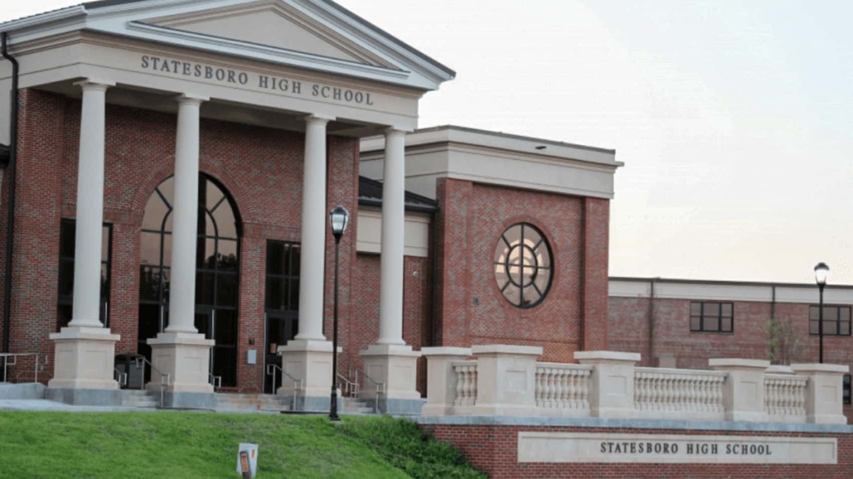 Statesboro High School, one of five Georgia campuses in the pilot.