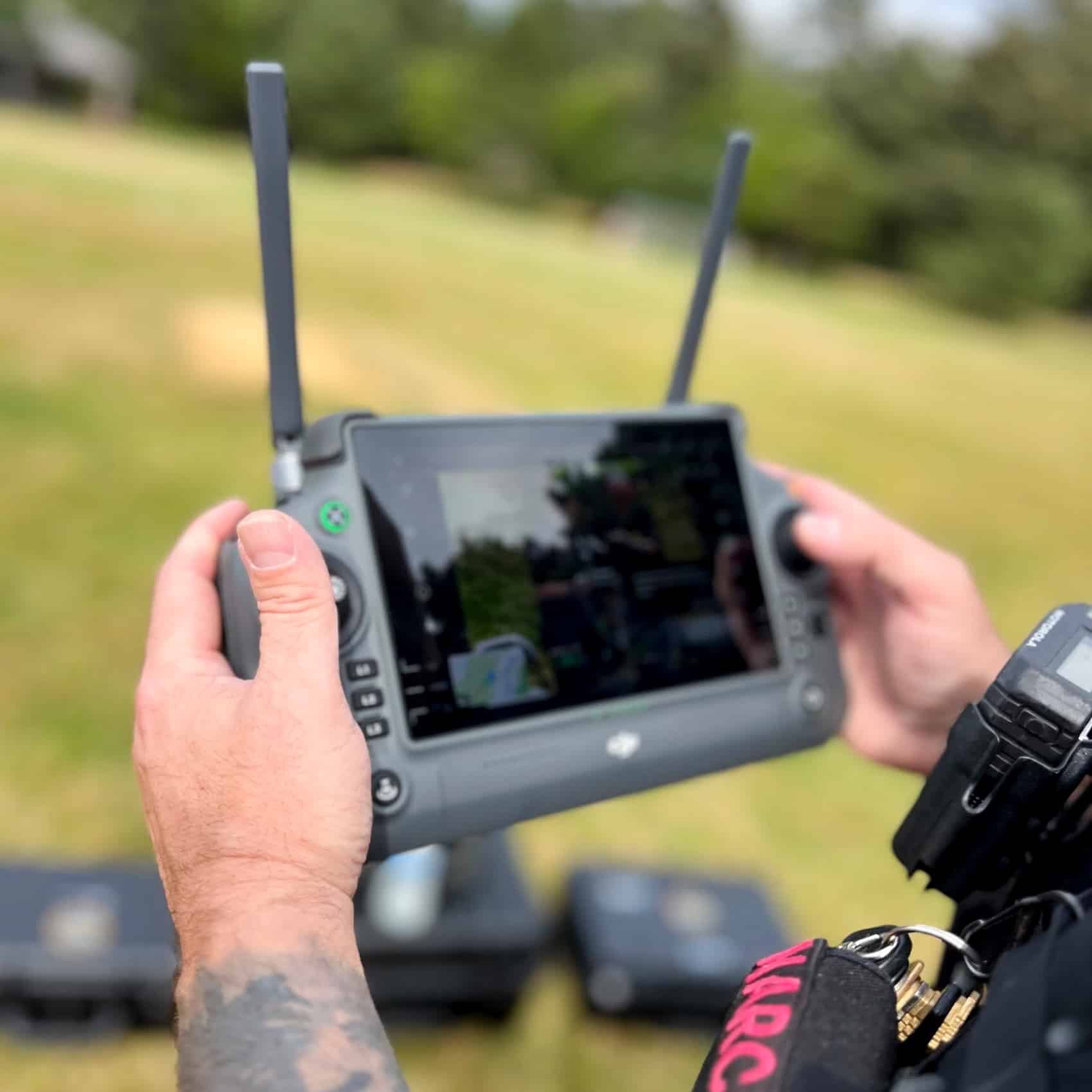 A DJI Police Drone Found a Dog Stranded on an Oregon Cliff