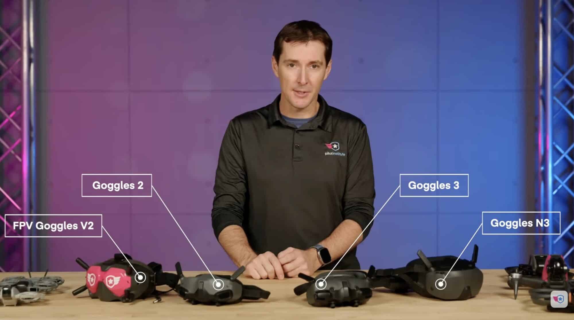 Confused about which DJI Goggles work with your drone? I break down the FPV Goggles V2, Goggles 2, Integra, Goggles 3, and N3 — and which drones pair with each.