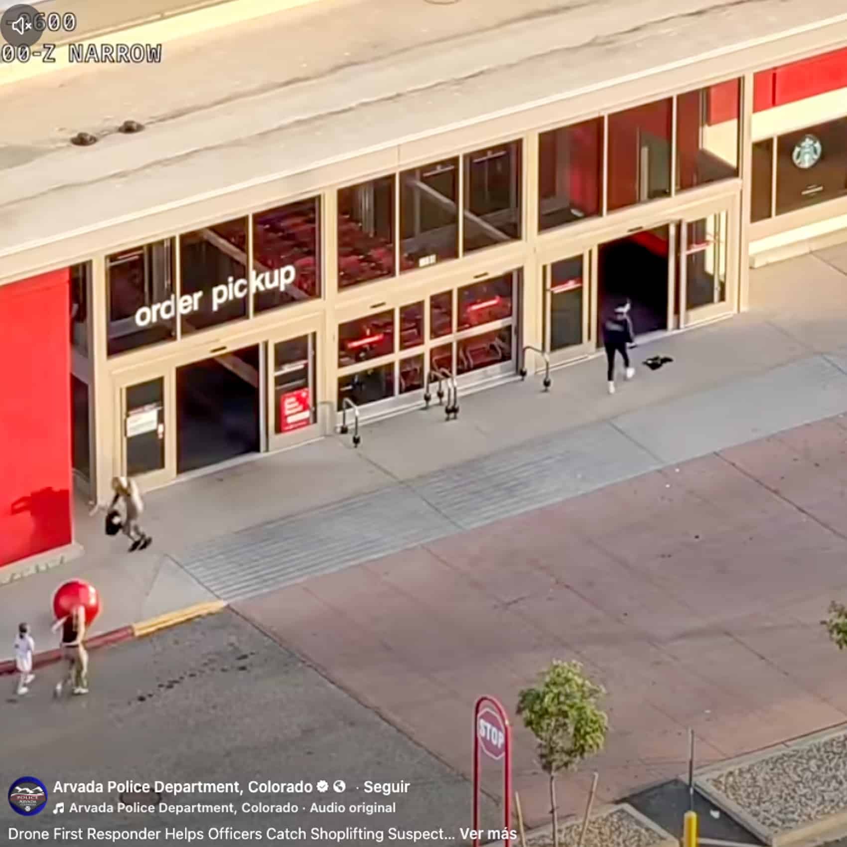 Arvada's Skydio X10 DFR Catches Target Shoplifter