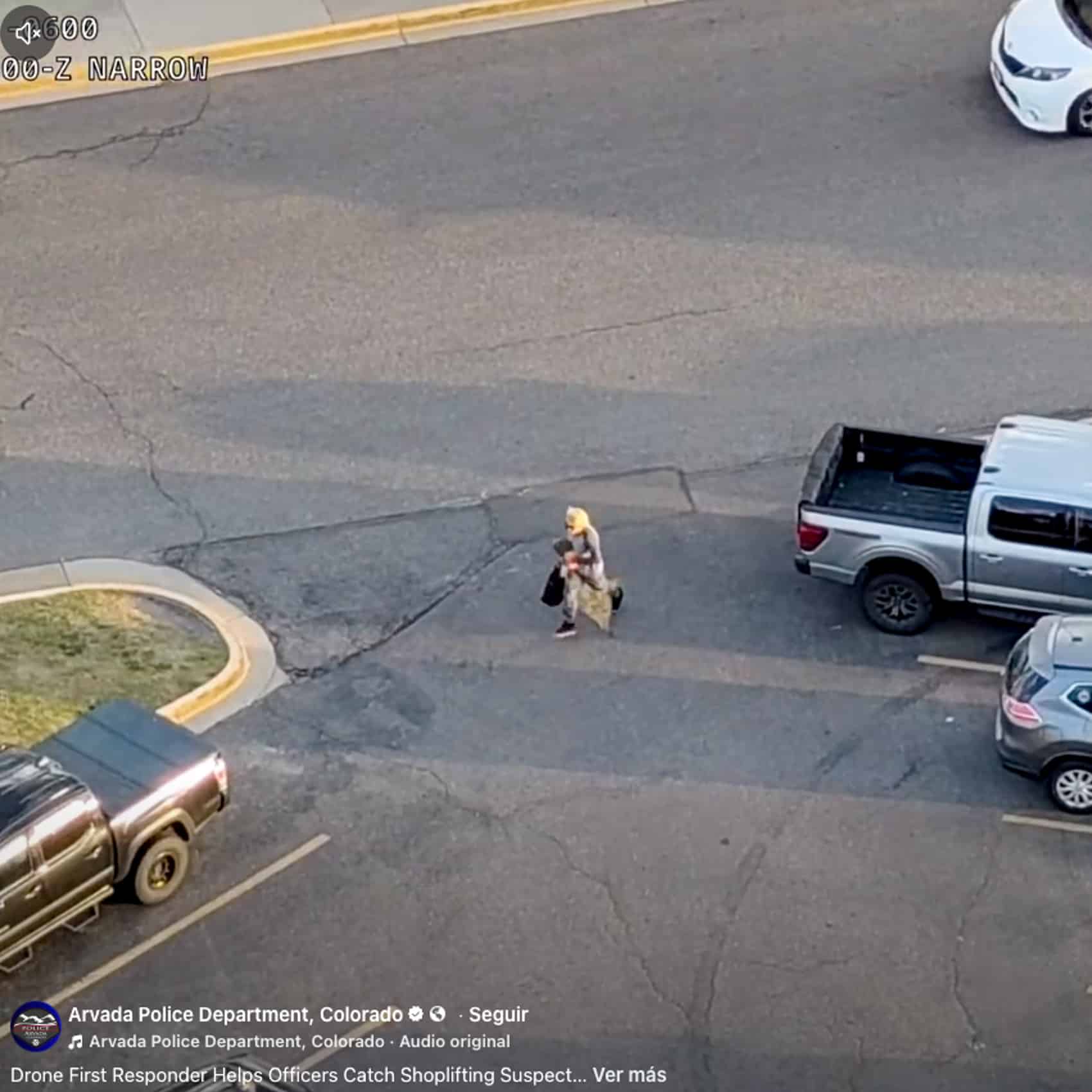 Arvada's Skydio X10 DFR Catches Target Shoplifter