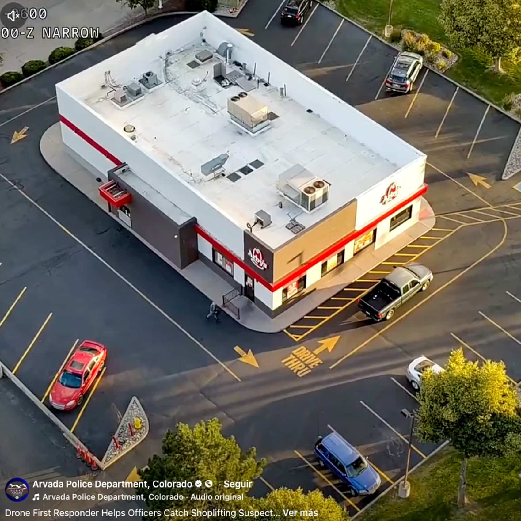 Arvada's Skydio X10 DFR Catches Target Shoplifter