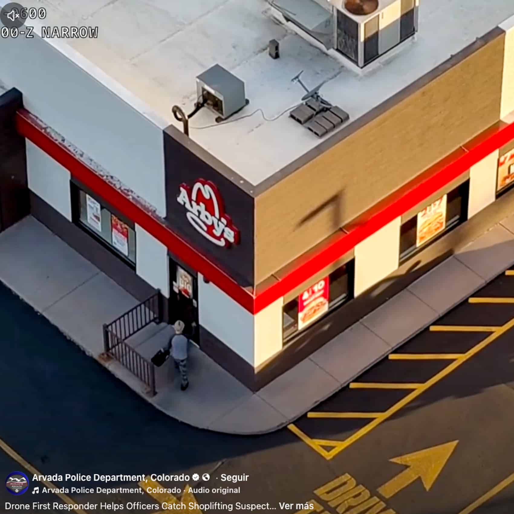 Arvada's Skydio X10 DFR Catches Target Shoplifter