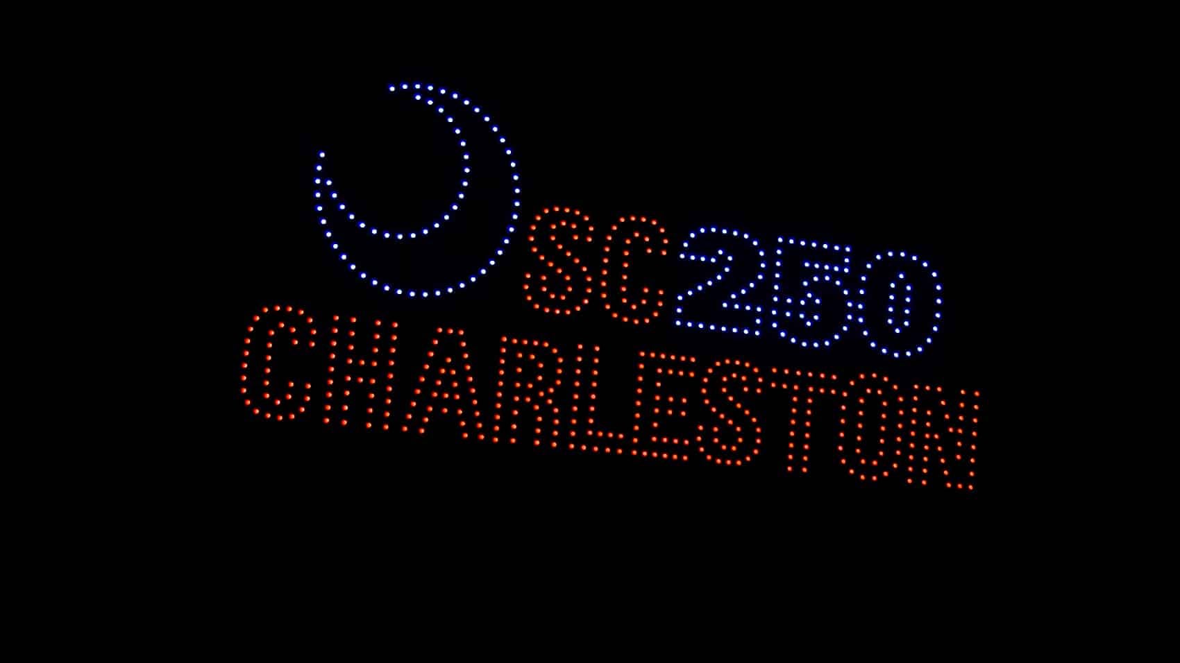 Charleston Drone Show Honors Battle of Sullivan's Island