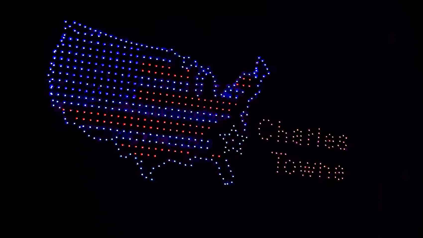Charleston Drone Show Honors Battle of Sullivan's Island