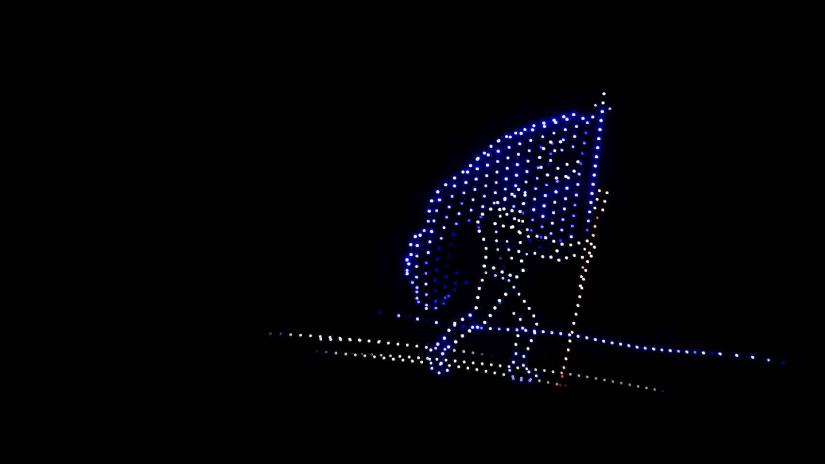 Charleston Drone Show Honors Battle of Sullivan's Island