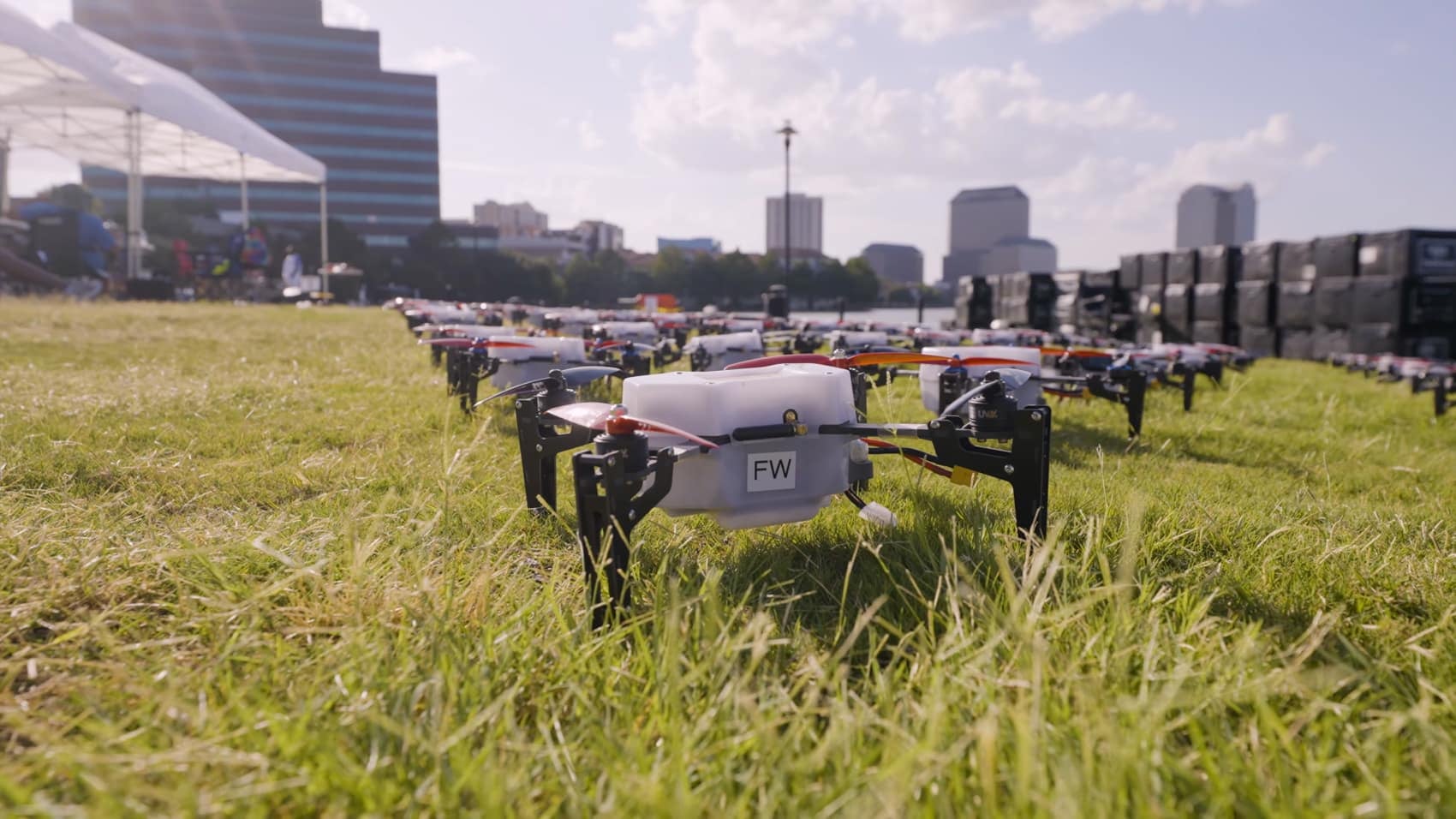 Sky Elements Marks America's 250th With 700 Drones in Irving