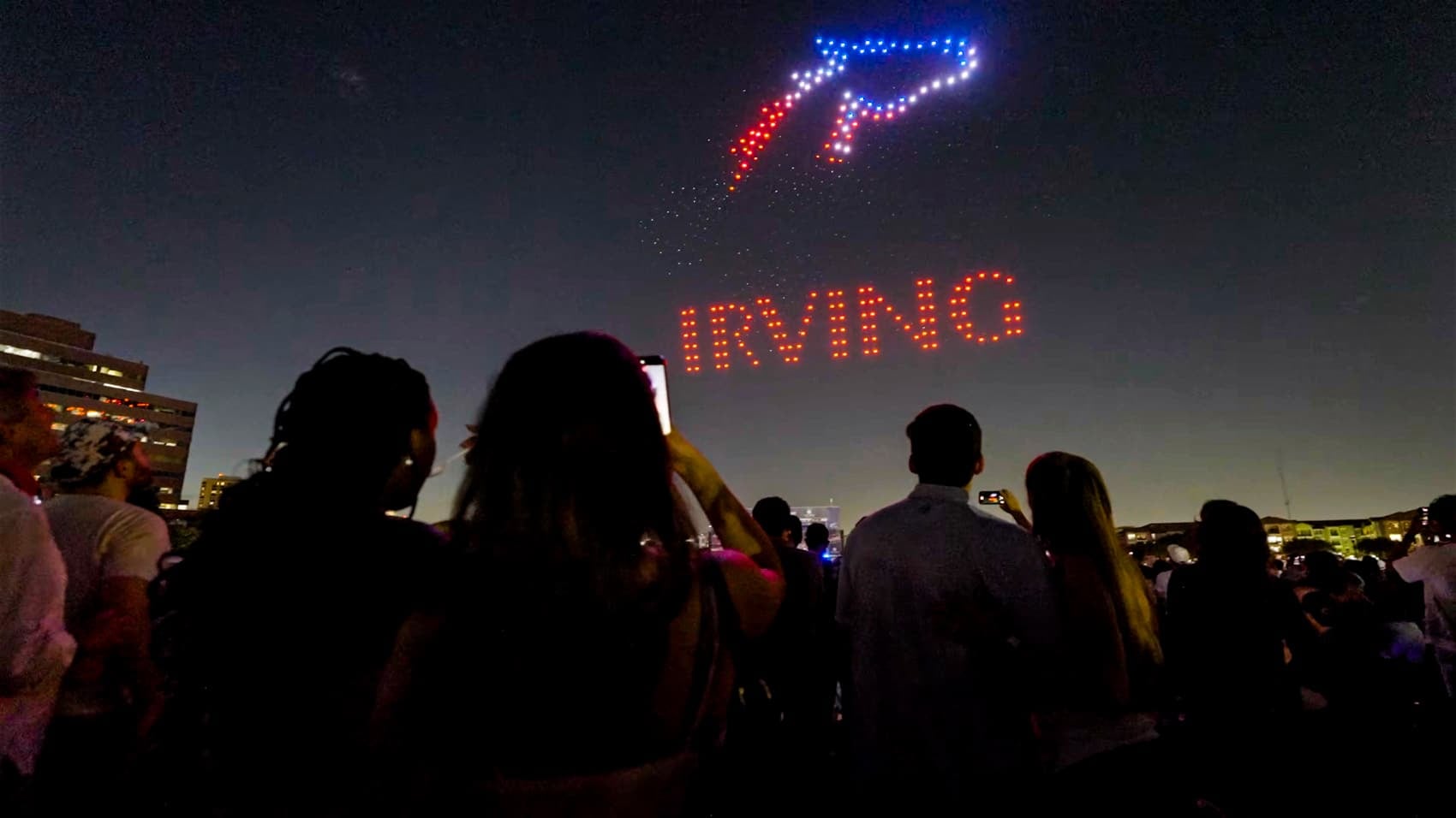 Sky Elements Marks America's 250th With 700 Drones in Irving