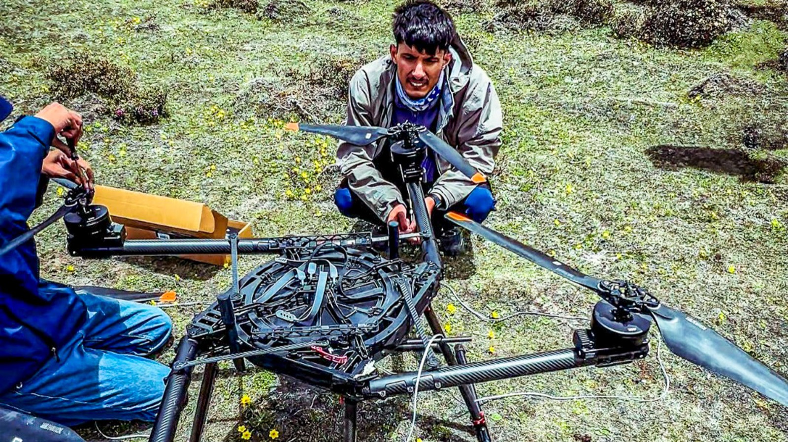 Freefly Alta X Gen 2 demonstration on Ama Dablam in Nepal