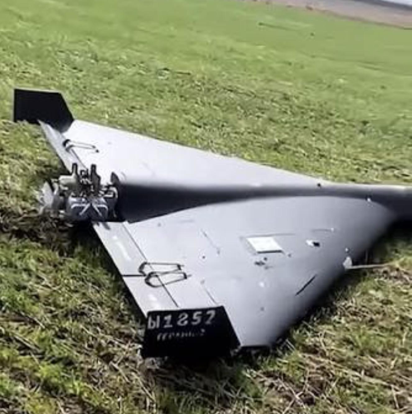 Chart showing Japanese components found inside Russian drones and missiles