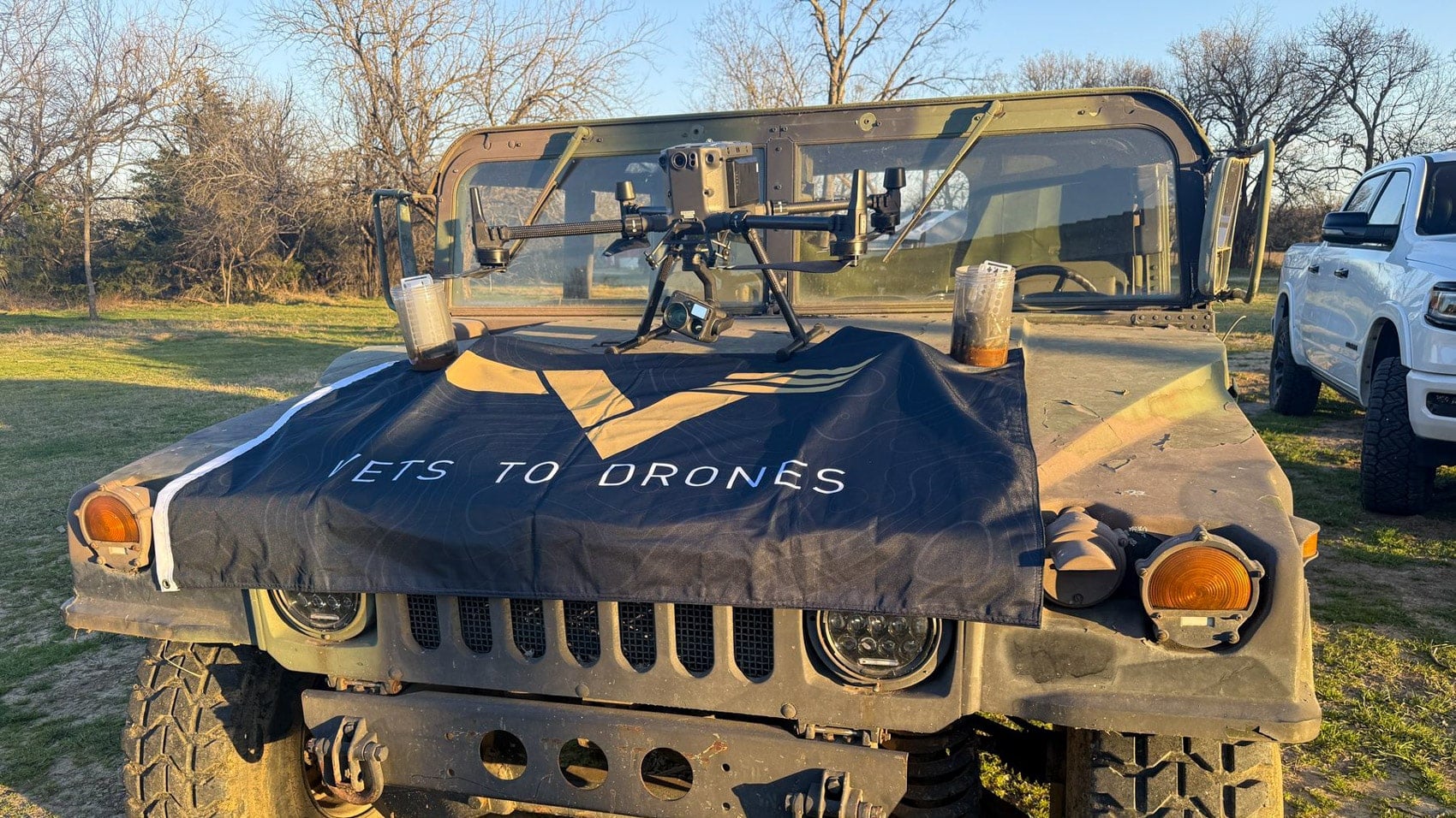 Veterans training with Vets to Drones toward their FAA Part 107 certification.