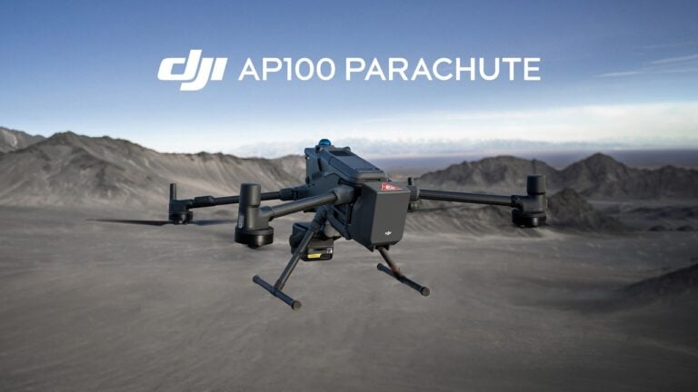 DJI AP100 Parachute Is The "Priceless Below" Reveal, And It Does More For European Matrice 400 Crews Than A New Drone Would