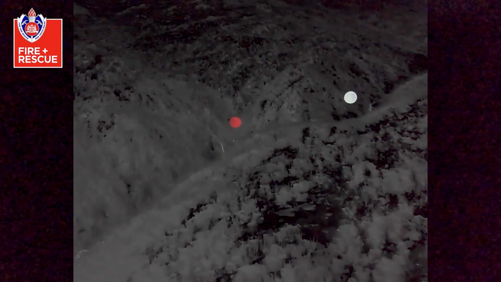 Fire and Rescue NSW drone team using remote piloted aircraft in the Kosciuszko rescue operation