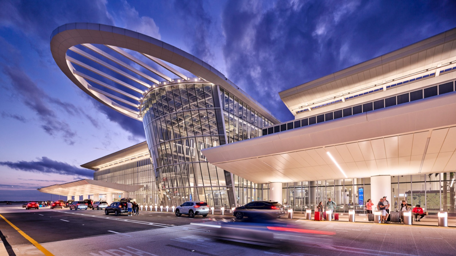 Orlando International Airport terminal view as the site prepares for eVTOL demonstration flights