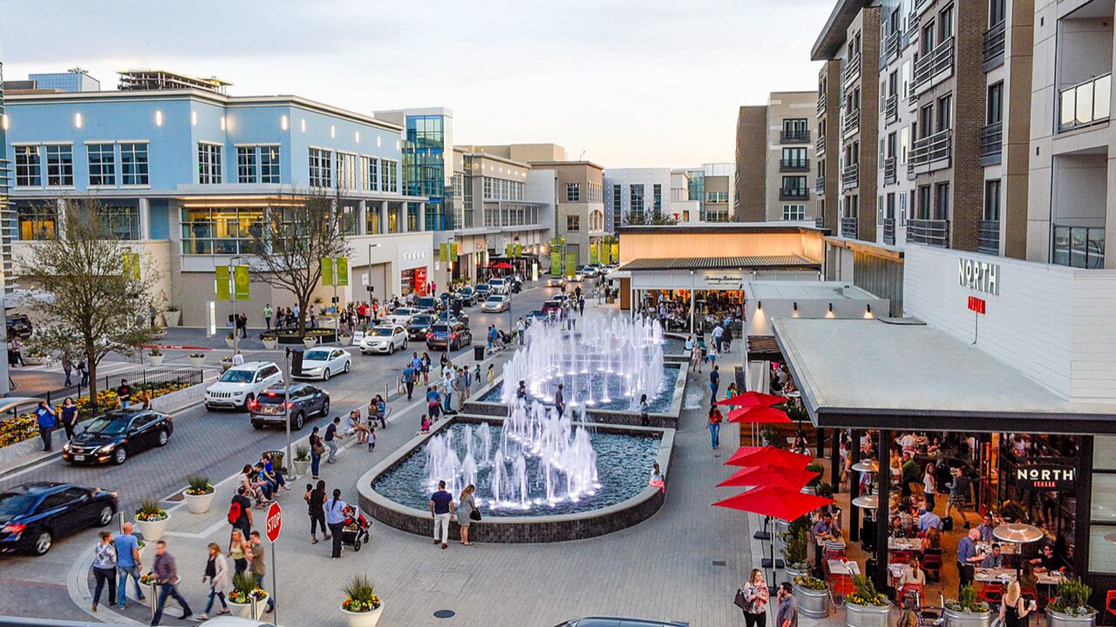 Legacy West mixed-use district in Plano, Texas